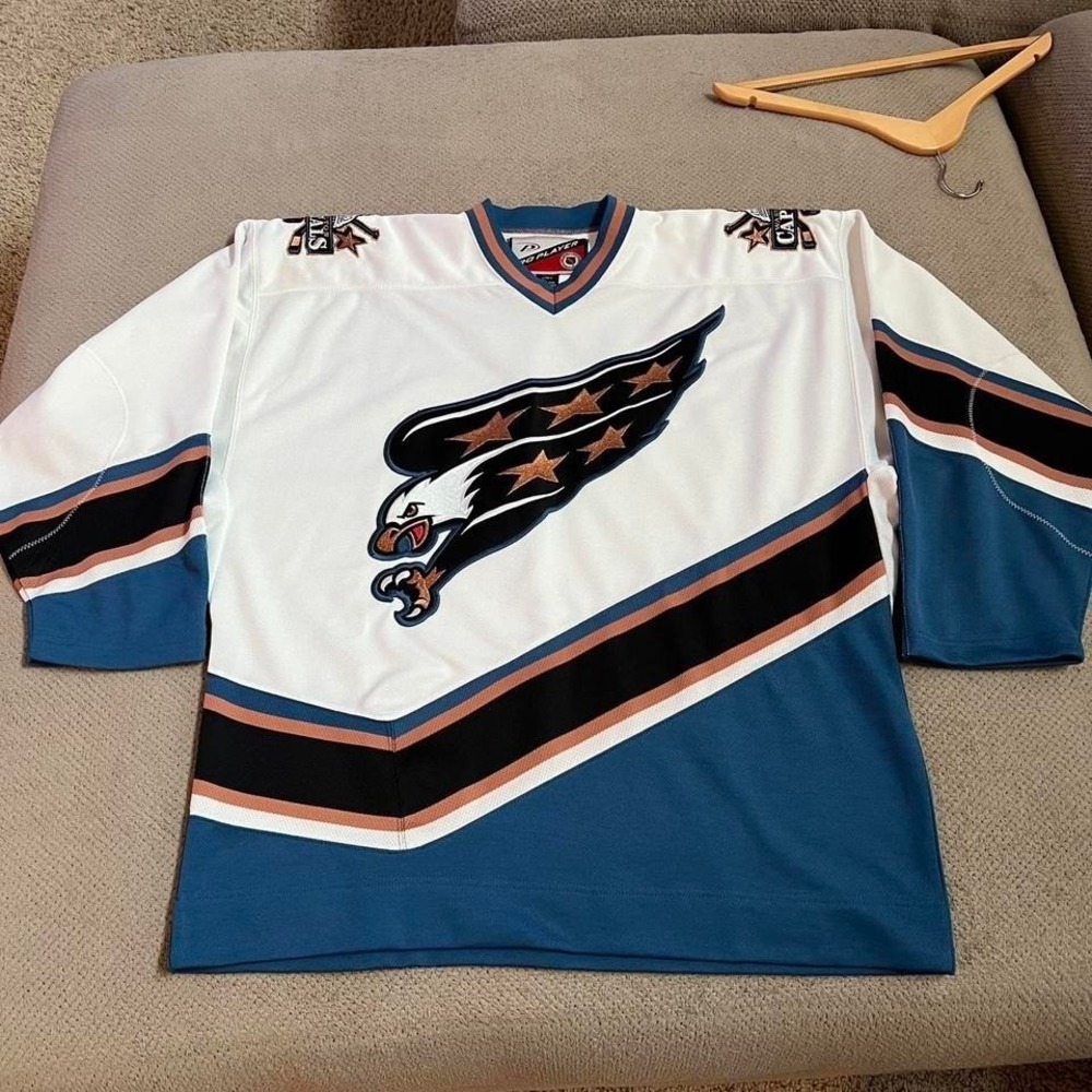 Vintage‎ 1990s Washington capitals hockey jersey pro player